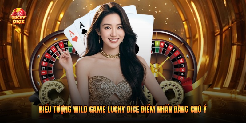 Biểu tượng wild game lucky dice điểm nhấn đáng chú ý